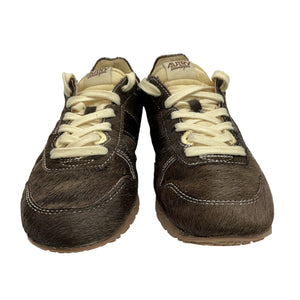 Autry Textured Brown Windspin Sneakers Size 39