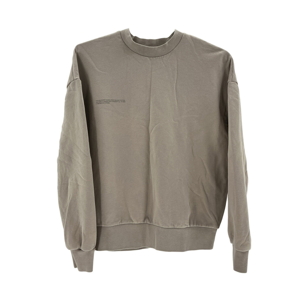 Pangaia '365' Tan Cotton Midweight Sweatshirt Size XS