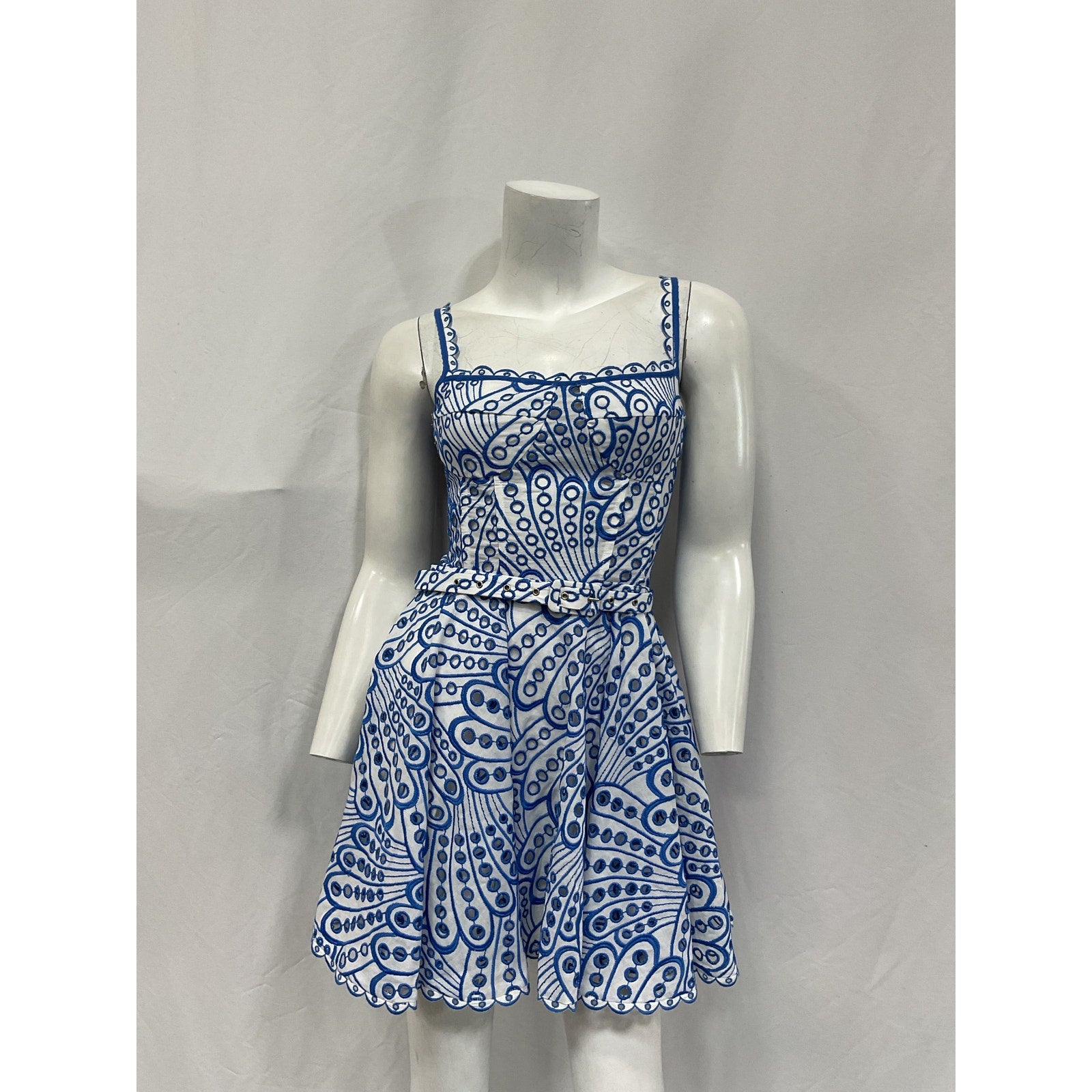 Charo Ruiz 'Nina' Blue Mini Dress Size XS