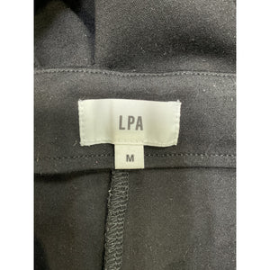 Lpa High Waist Belted Black Rayon Legging Size M