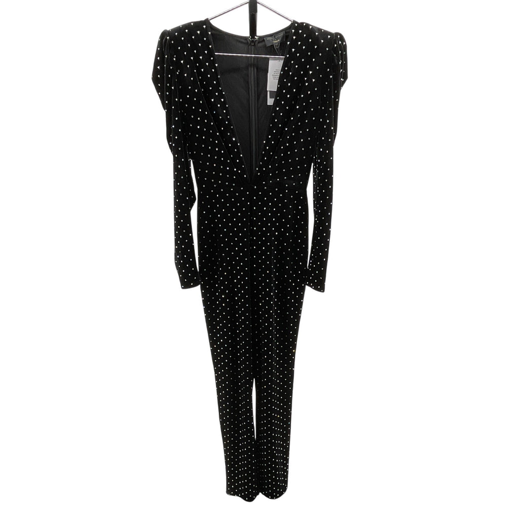 Michael Costello X Revolve 'Lulu' Black Polyester Jumpsuit Size S - NWT