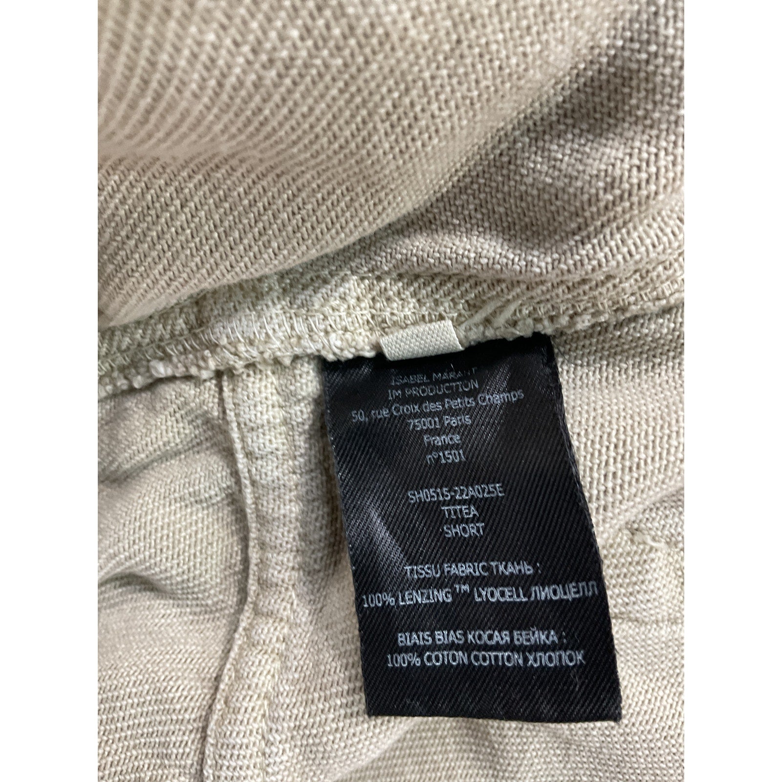 Isabel Marant '�toile' White Titea High Waist Paperbag Shorts Size 4