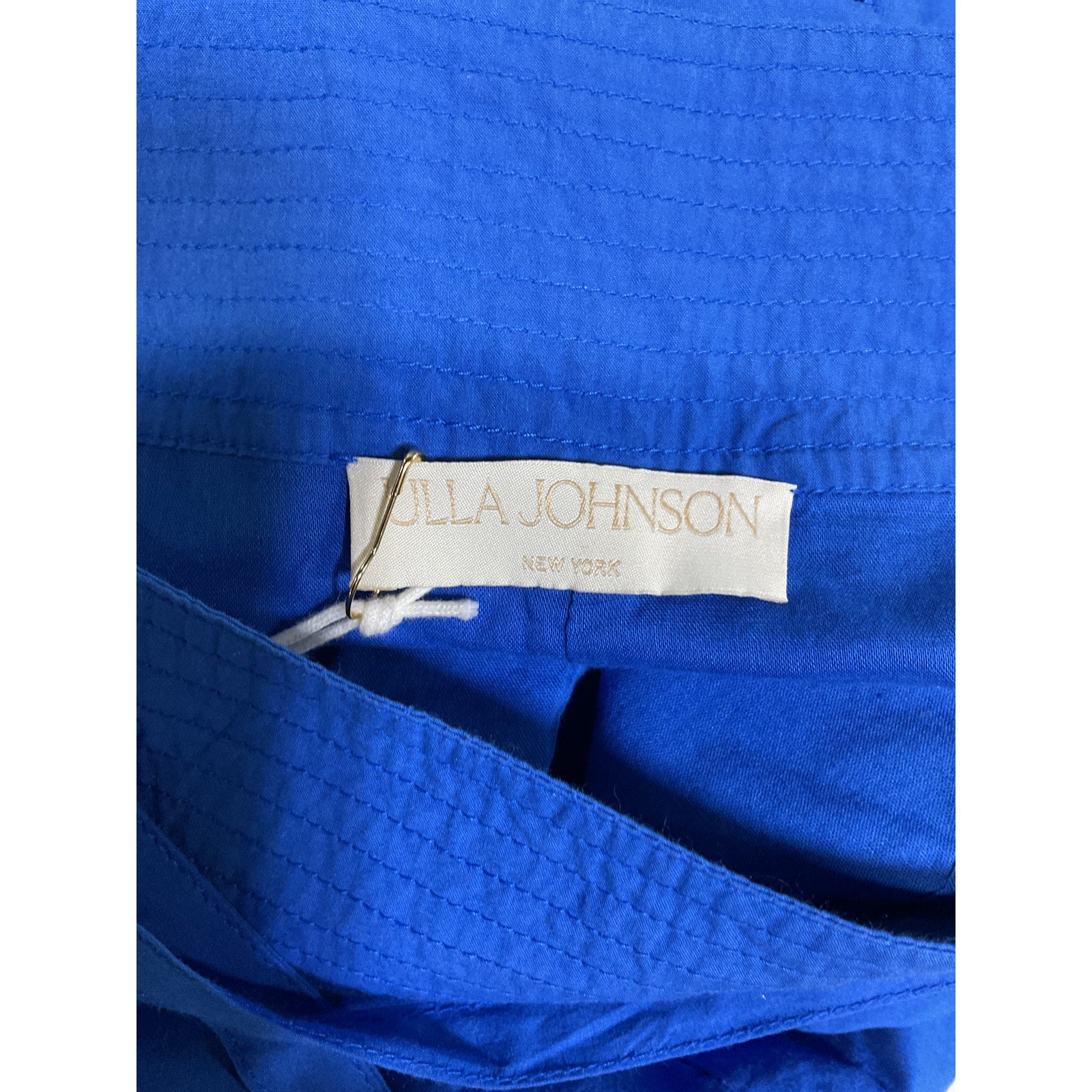 Ulla Johnson 'Sabine' Blue Poplin Short Size 4 - NWT