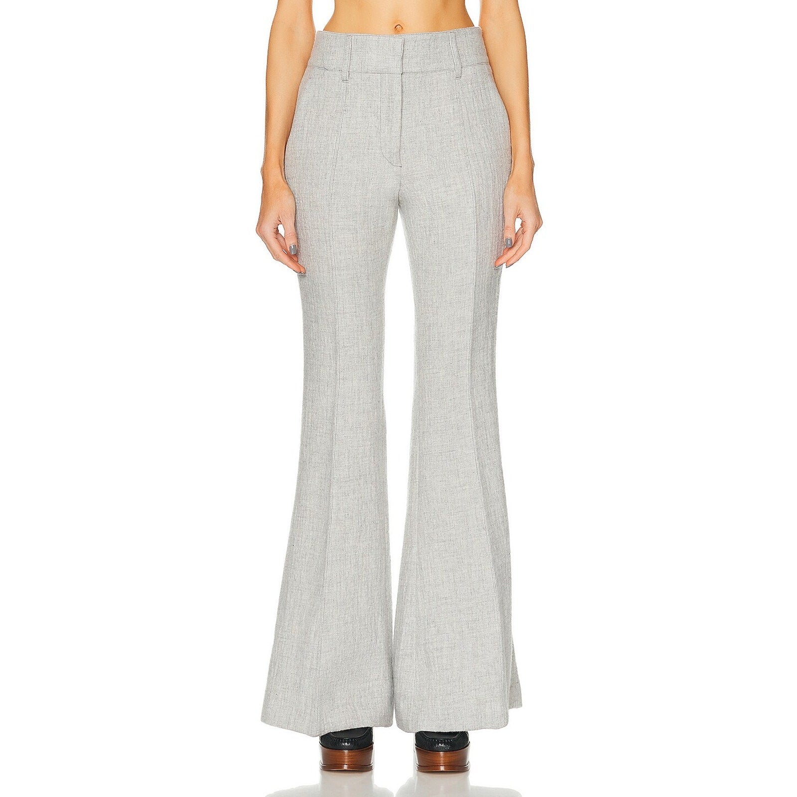 Gabriela Hearst 'Rhein' Tan Cashmere Pant Size 8