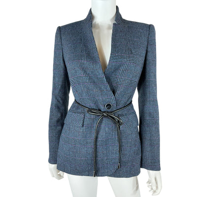 Veronica Beard Tailored Blue Wilshire Dickey Jacket Size 2