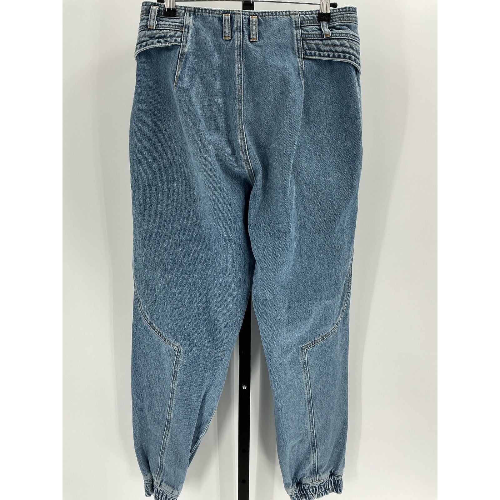 Retrofete 'Miriam' Blue Cotton Pant Size 28