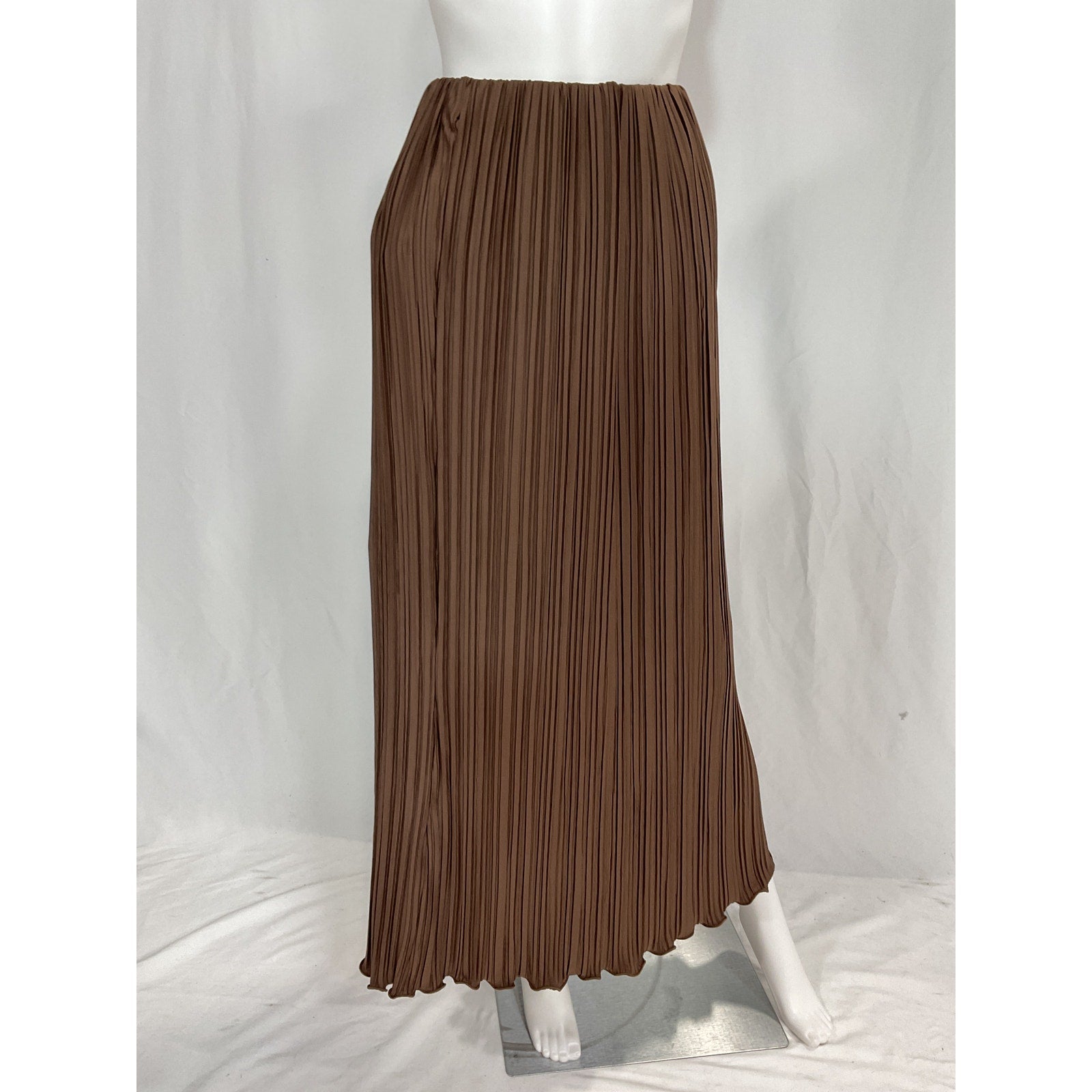 Significant Other 'Adeline' Brown Pleated Skirt Size 2