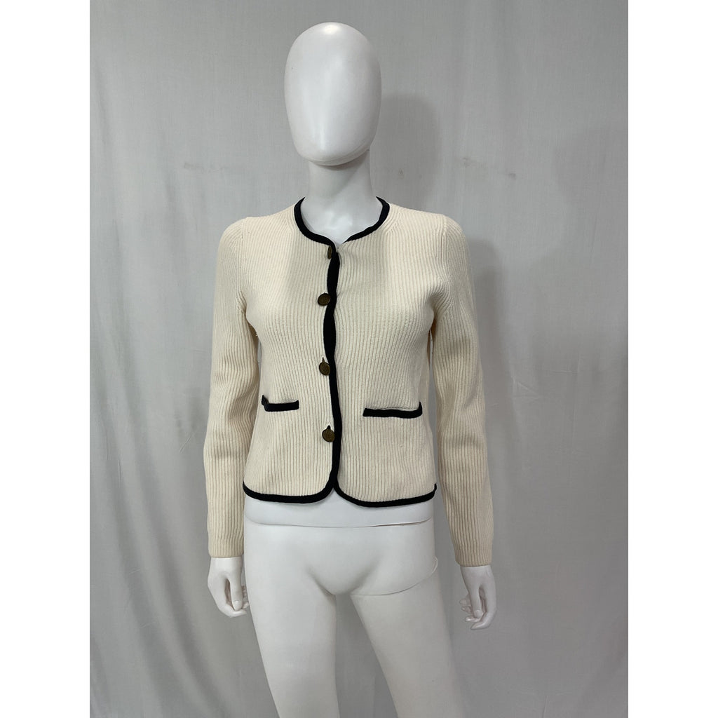 Rag & Bone 'Nancy' White Cardigan Size S