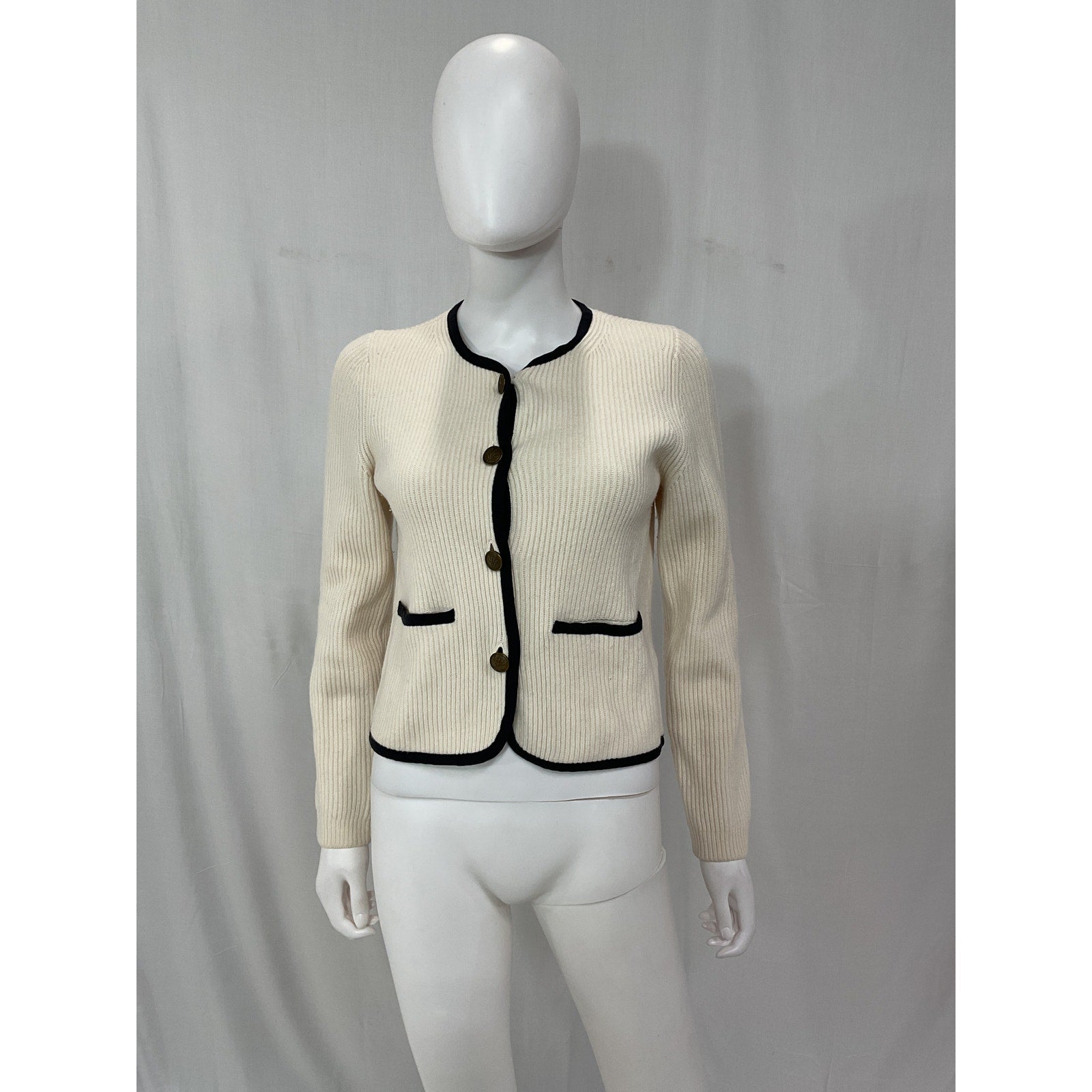 Rag & Bone 'Nancy' White Cardigan Size S