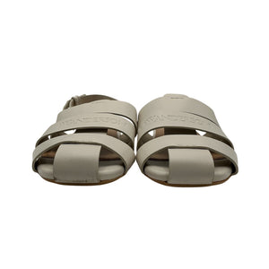J.W. Anderson Embossed Heather Grey Fisherman Sandals Size 39 EU / 9 US