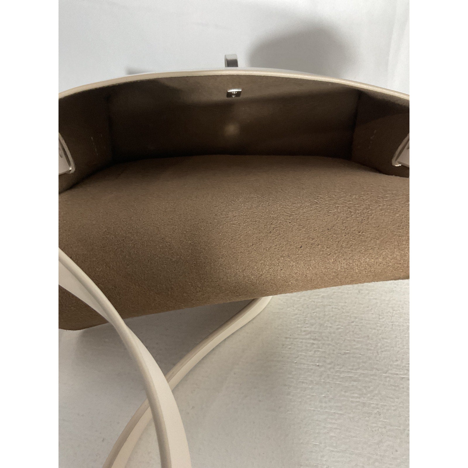 Allsaints 'Miro' Cream Leather Mini Crossbody Size OS