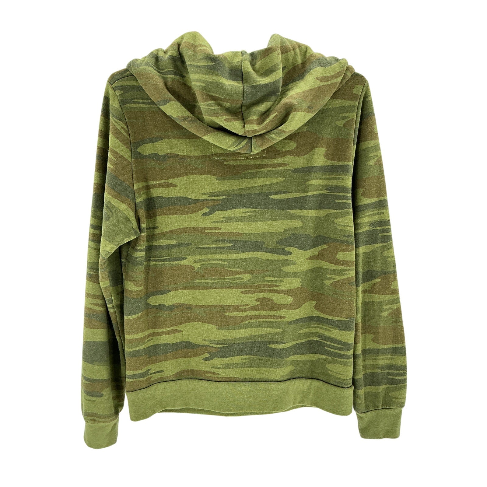 Aviator Nation 'Bolt' Green Cotton Stitch Pullover Hoodie Size M
