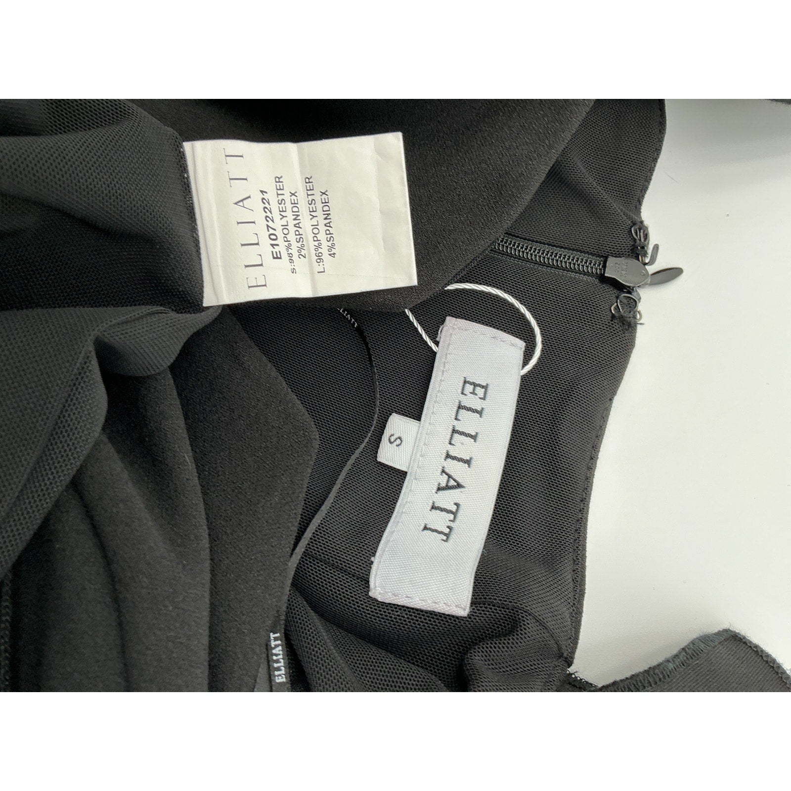 Elliatt 'Creole' Black Polyester Dress Size S