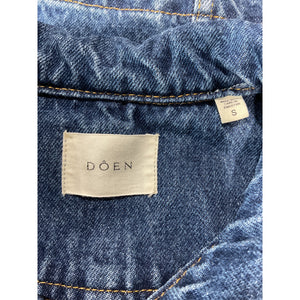 Dôen 'Gaelle' Blue Cotton Jacket Size S