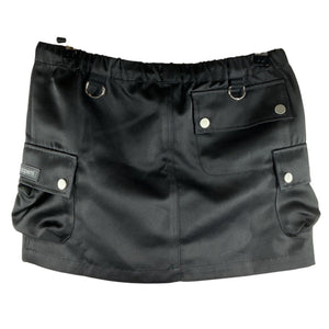 Coperni Tailored Black Cargo Mini Skirt Size 34 EU / US 2 NWT