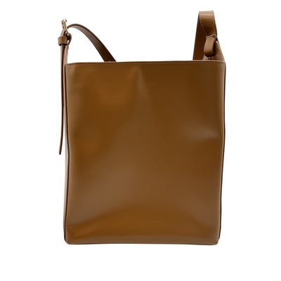 A.P.C. Minimal Brown Virginie Shoulder Bag