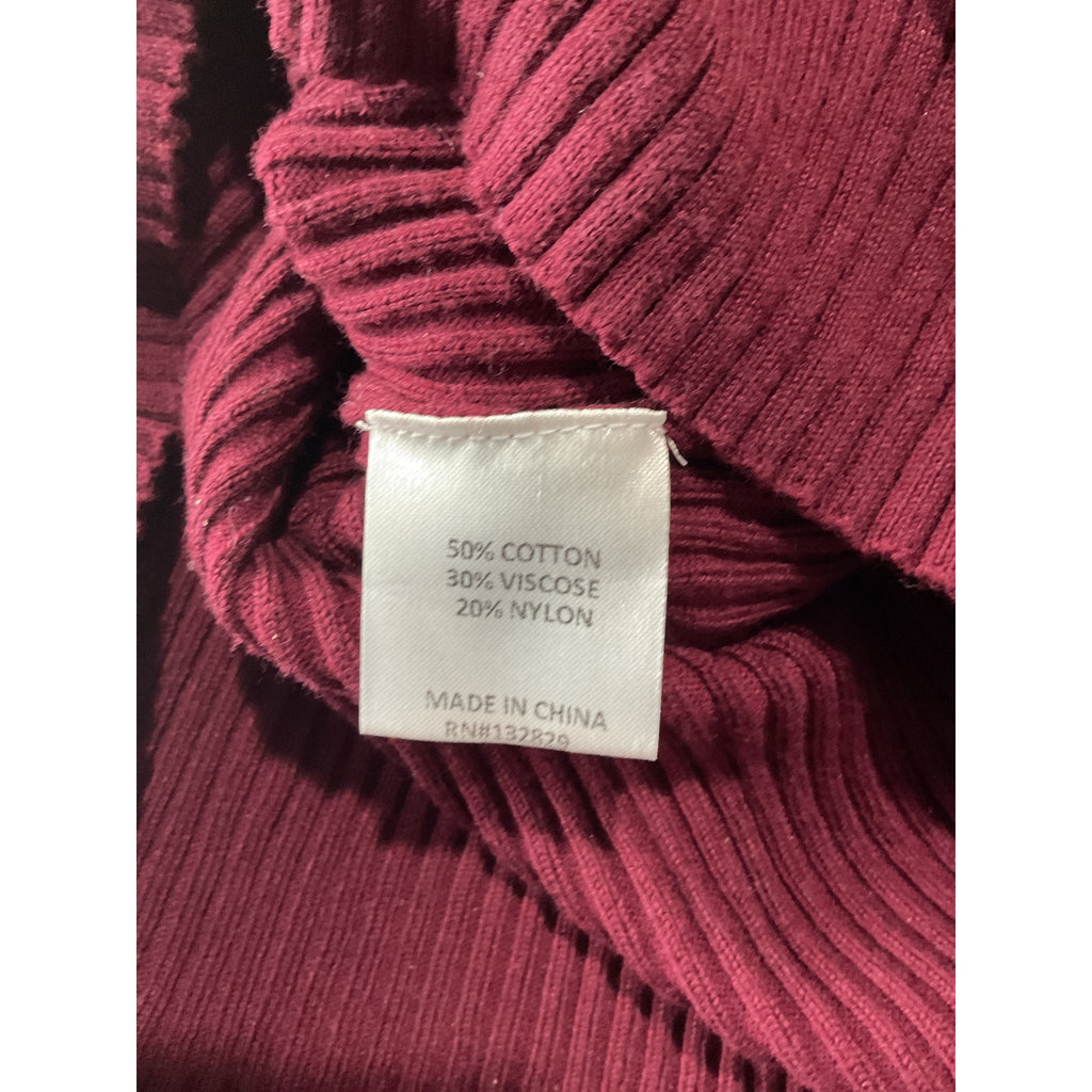 Majorelle 'Salone' Red Cotton Sweater Size S