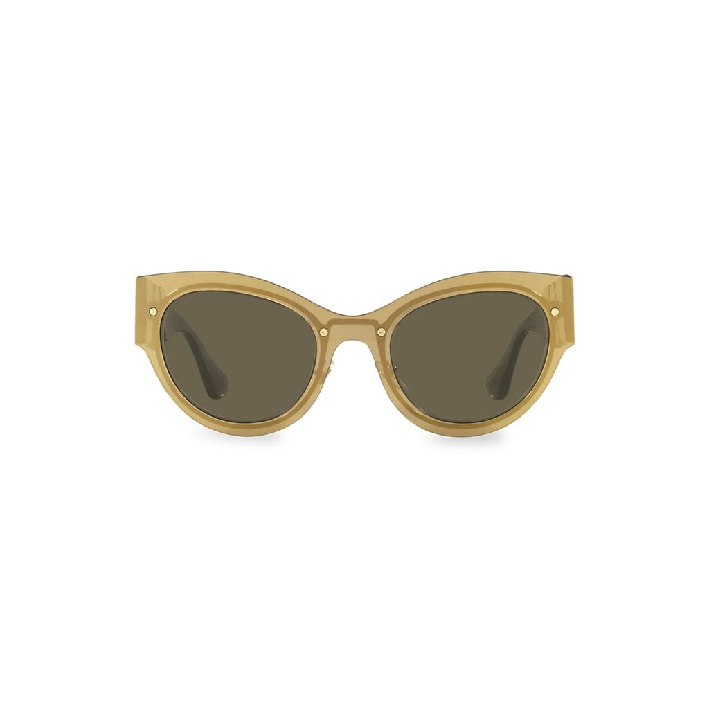 Versace '53mm' Gold Cat Eye Sunglasses Size 53 mm
