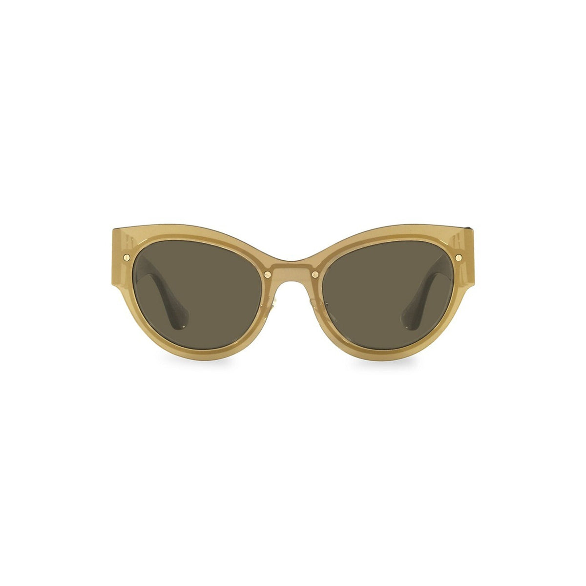 Versace '53mm' Gold Cat Eye Sunglasses Size 53 mm