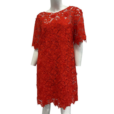 Trina Turk Lacy Reef Red Sun Dress Size 6 NWT