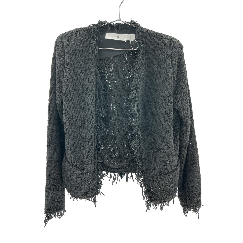 Iro 'Shavani' Black Cotton Jacket Size 38