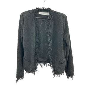 Iro 'Shavani' Black Cotton Jacket Size 38