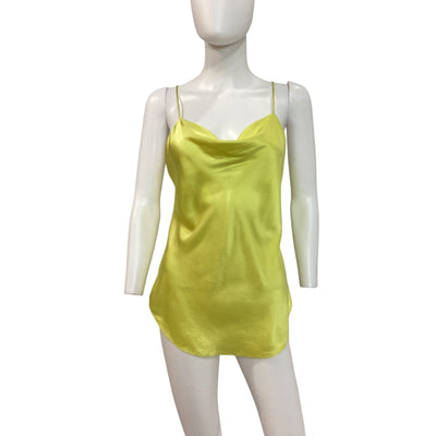 Cinq à Sept Satin Yuzu Marta Camisole Size S