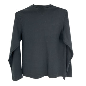 Reformation Classic Black Crewneck Top Size XS