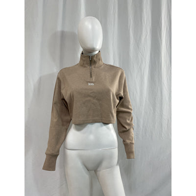 Kith 'Rae' Tan Quarter Zip II Size XS