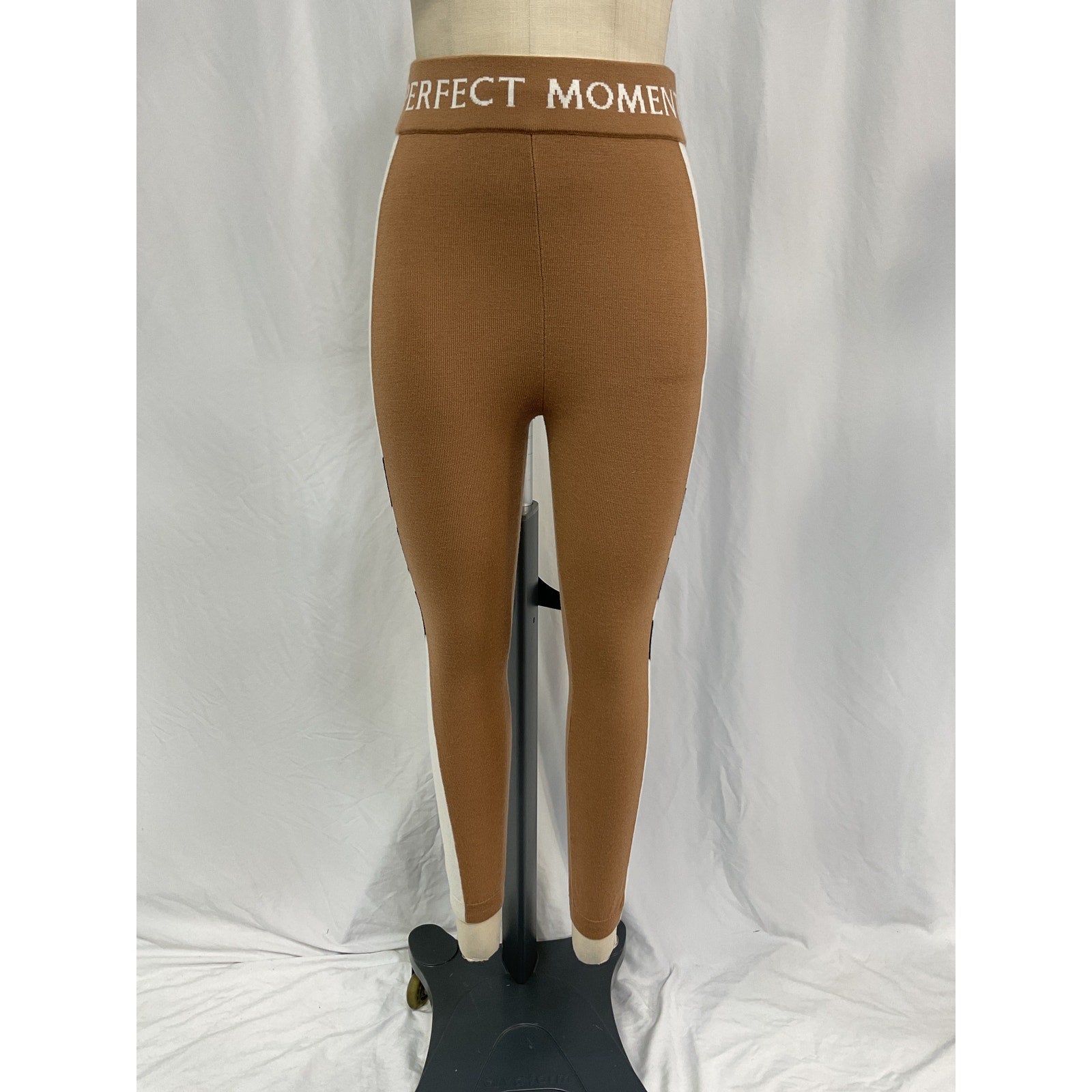 Perfect Moment 'Mania' Brown Merino Wool Bottom Size S