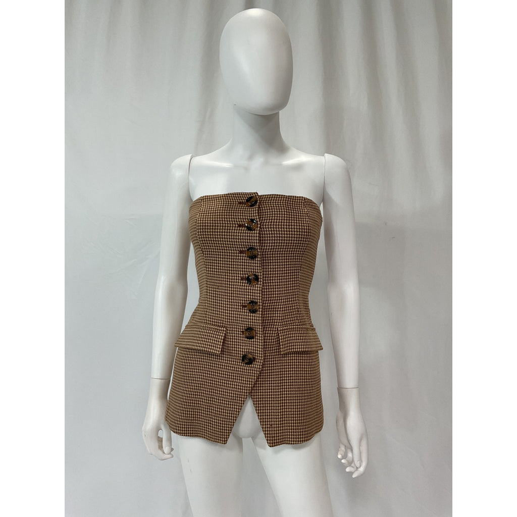 Favorite Daughter 'Phoebe' Brown Bustier Size 4