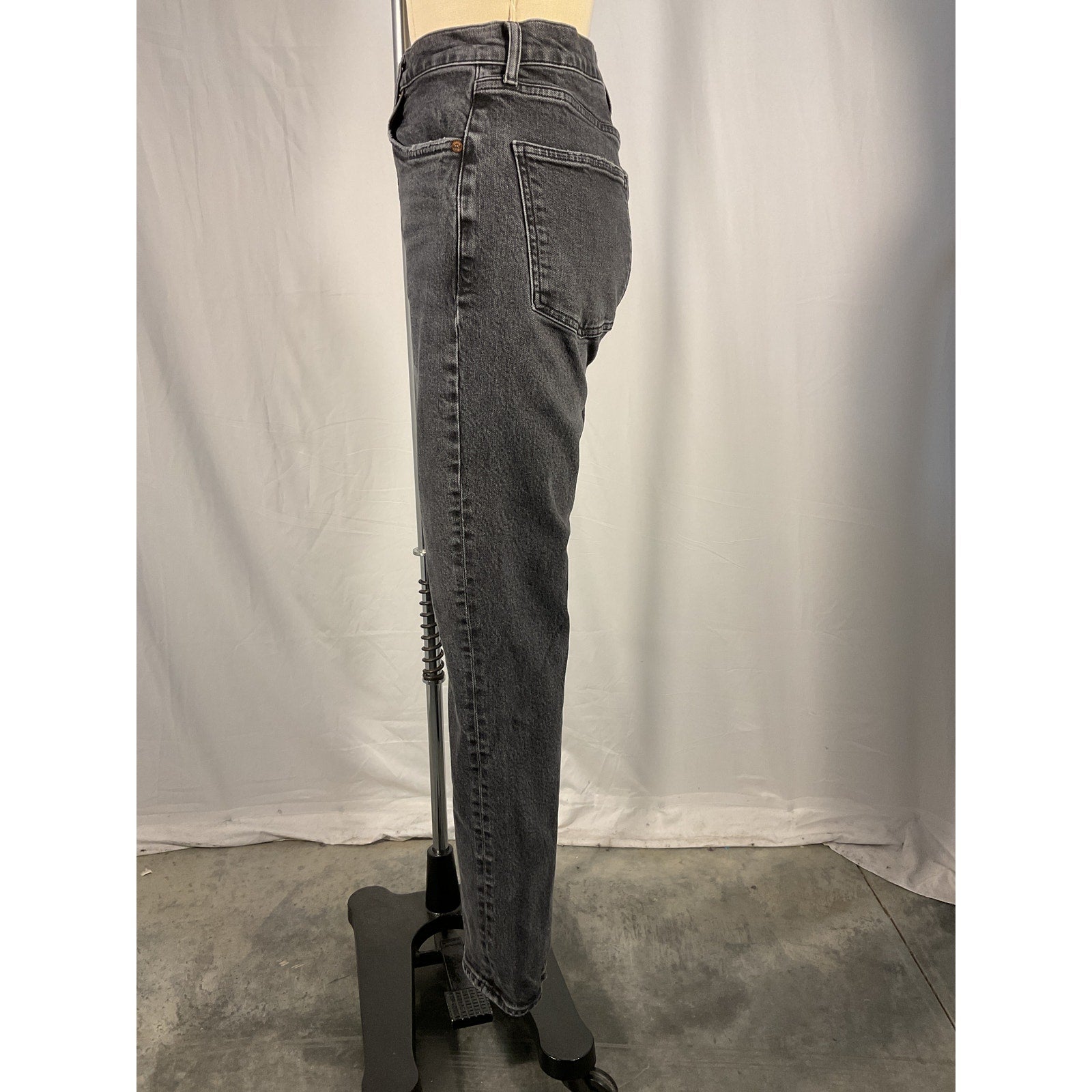 Agolde High Rise Black Stovepipe Denim Jeans Size 27