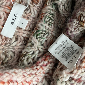 A.L.C. Chunky Multicolor Liv Sweater Size L