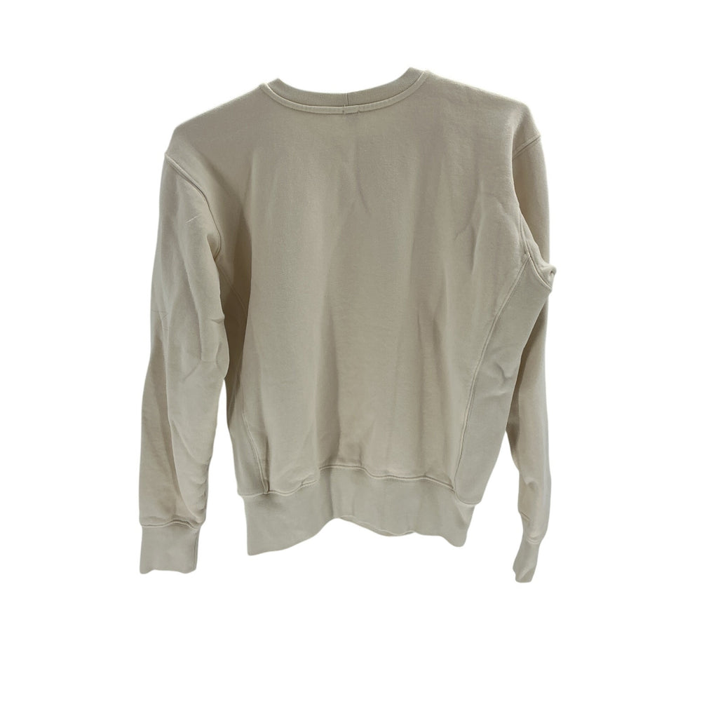 Toteme Organic Cream Cotton-Jersey Sweatshirt Size M