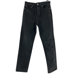 Khaite Low Rise Black Corben Denim Jeans Size 24