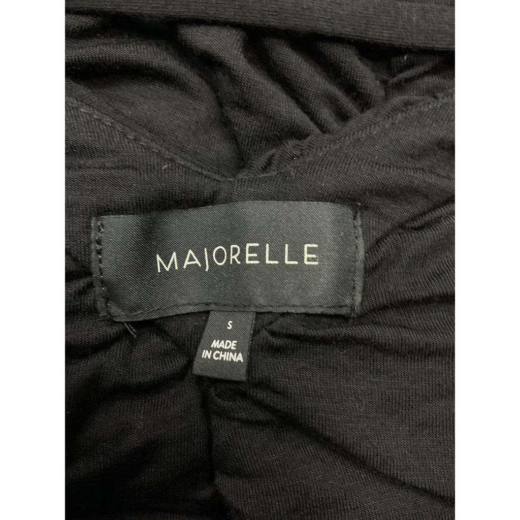 Majorelle 'Janice' Black Rayon Mini Dress Size S