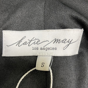 Katie May Sleek Black Damn Gina Gown Size S