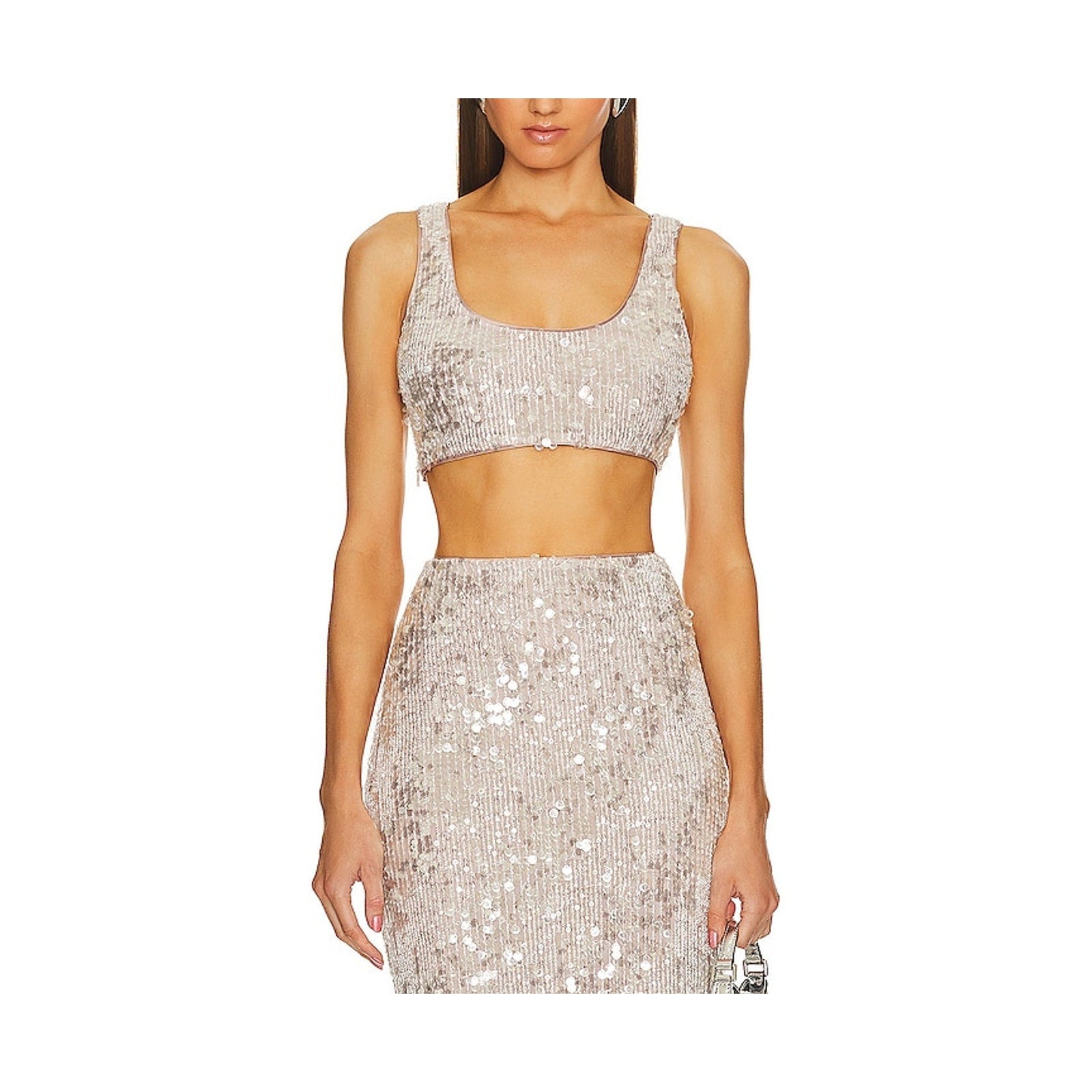Michael Costello x Revolve 'Marlene' White Top Size S