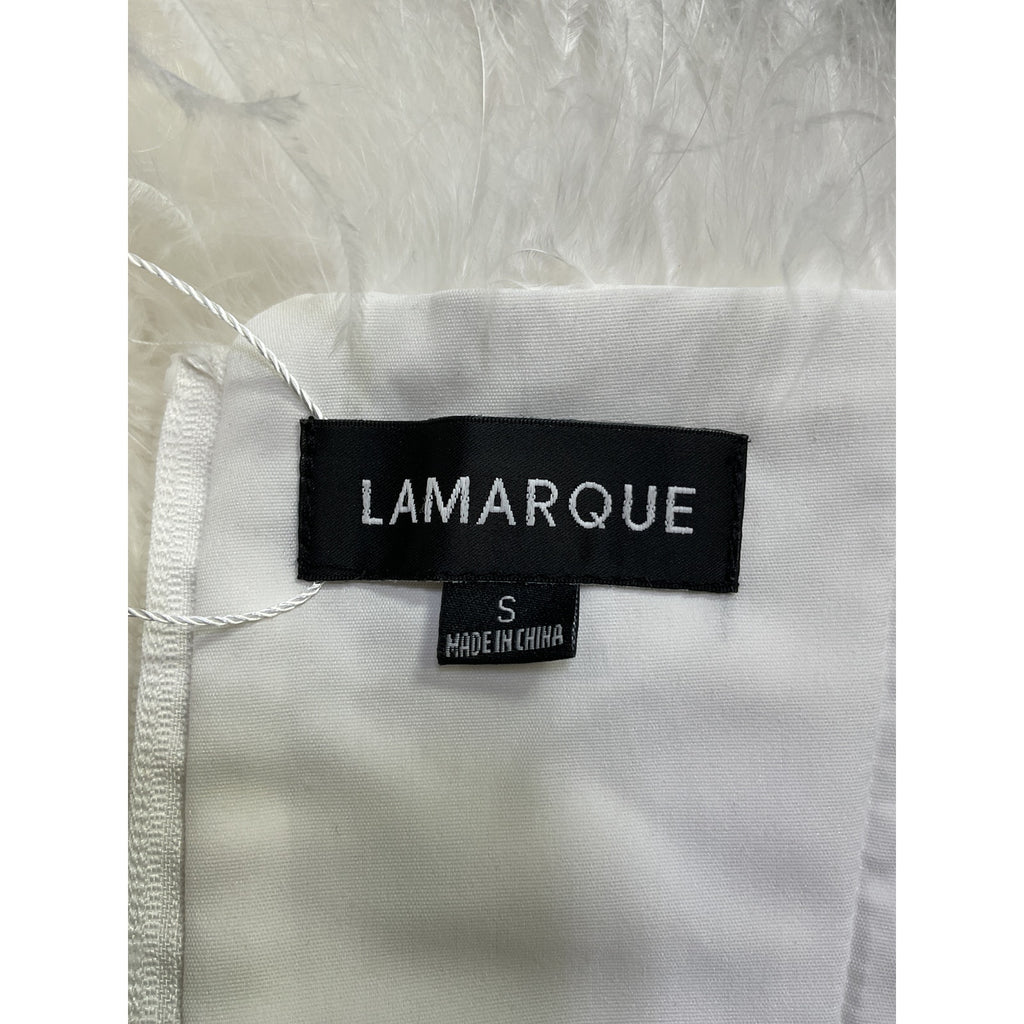 Lamarque 'Zaina' White Polyester Top Size S