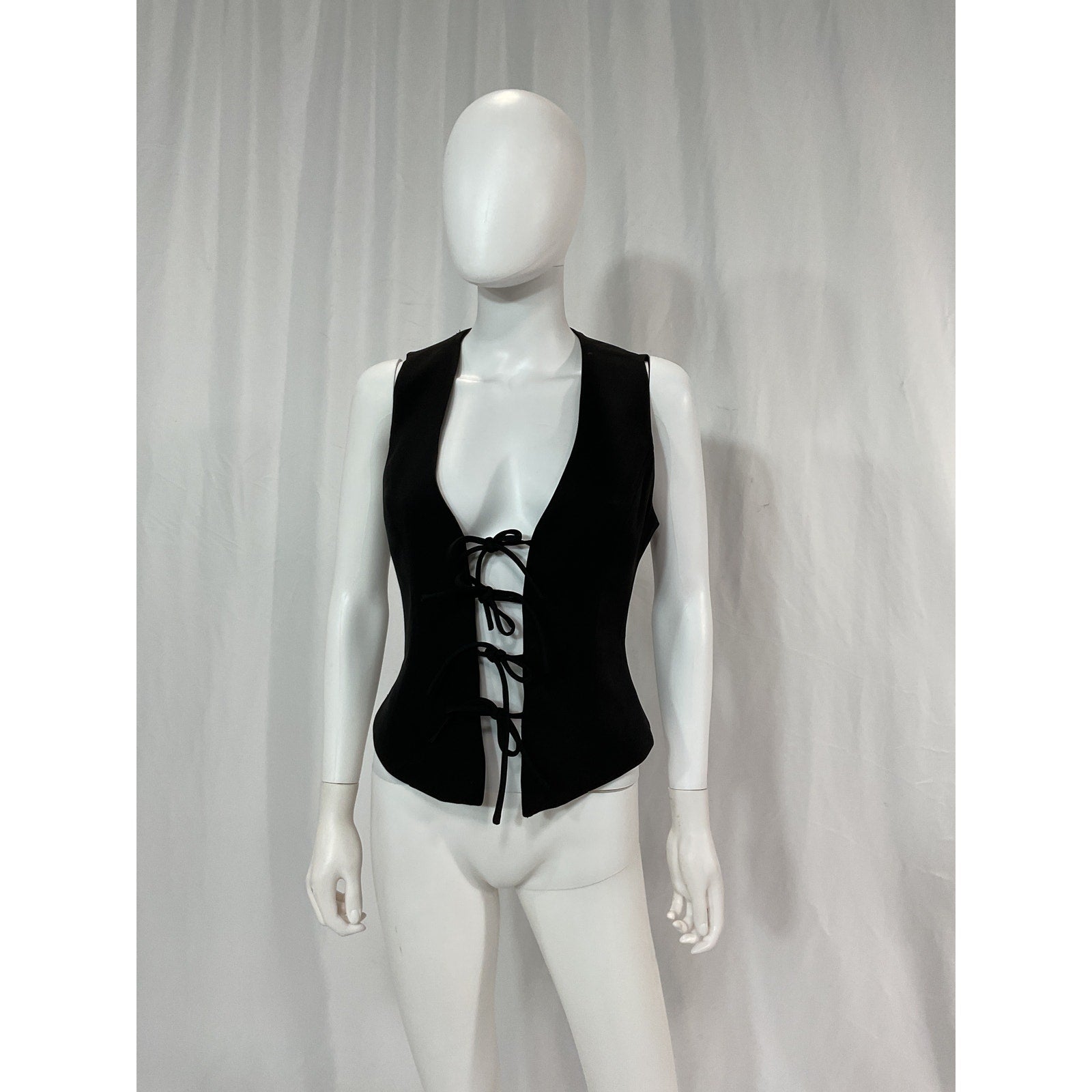 Elliatt 'Cavalcade' Black Crepe Top Size S