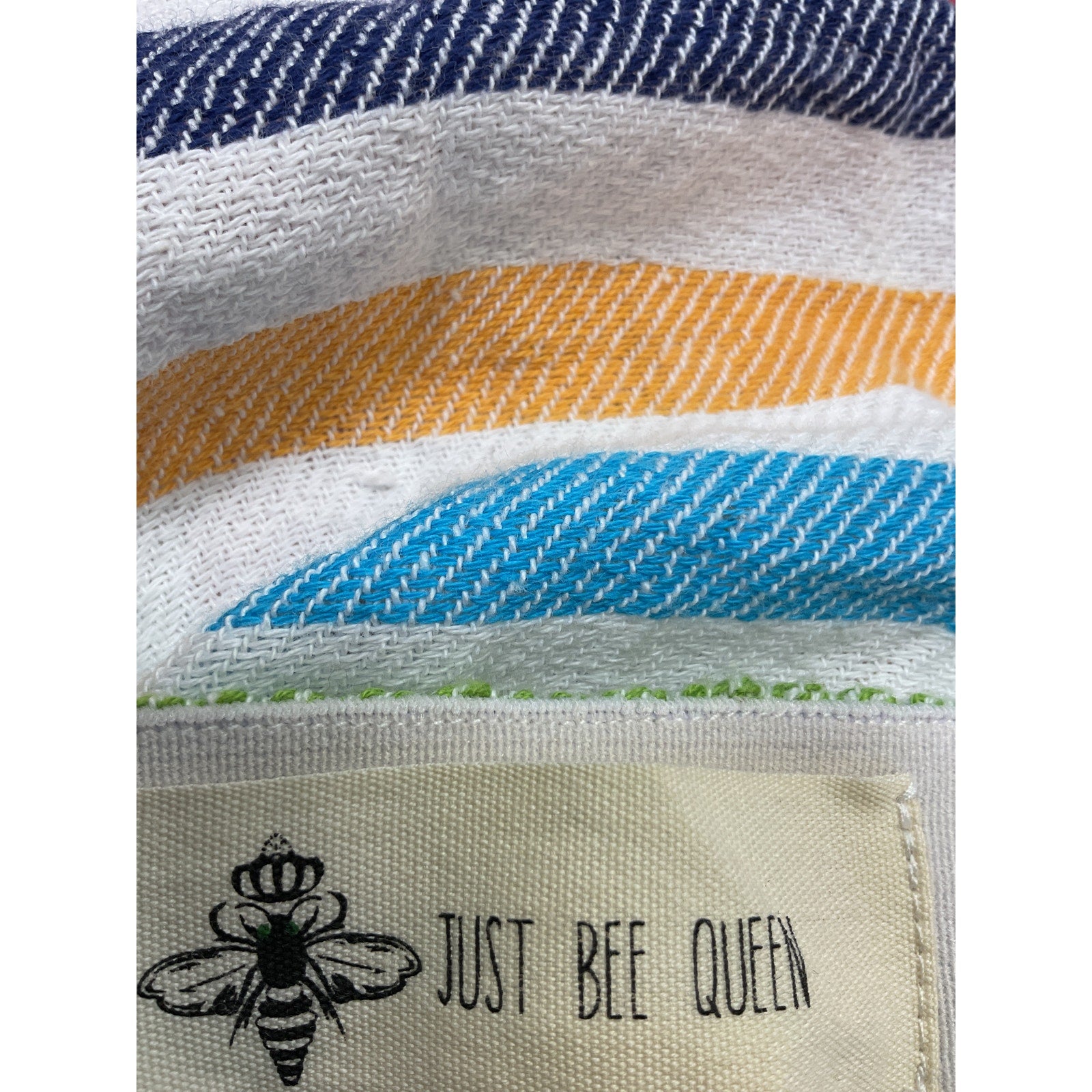 Just Bee Queen 'Tulum' Blue Midi Skirt Size XS