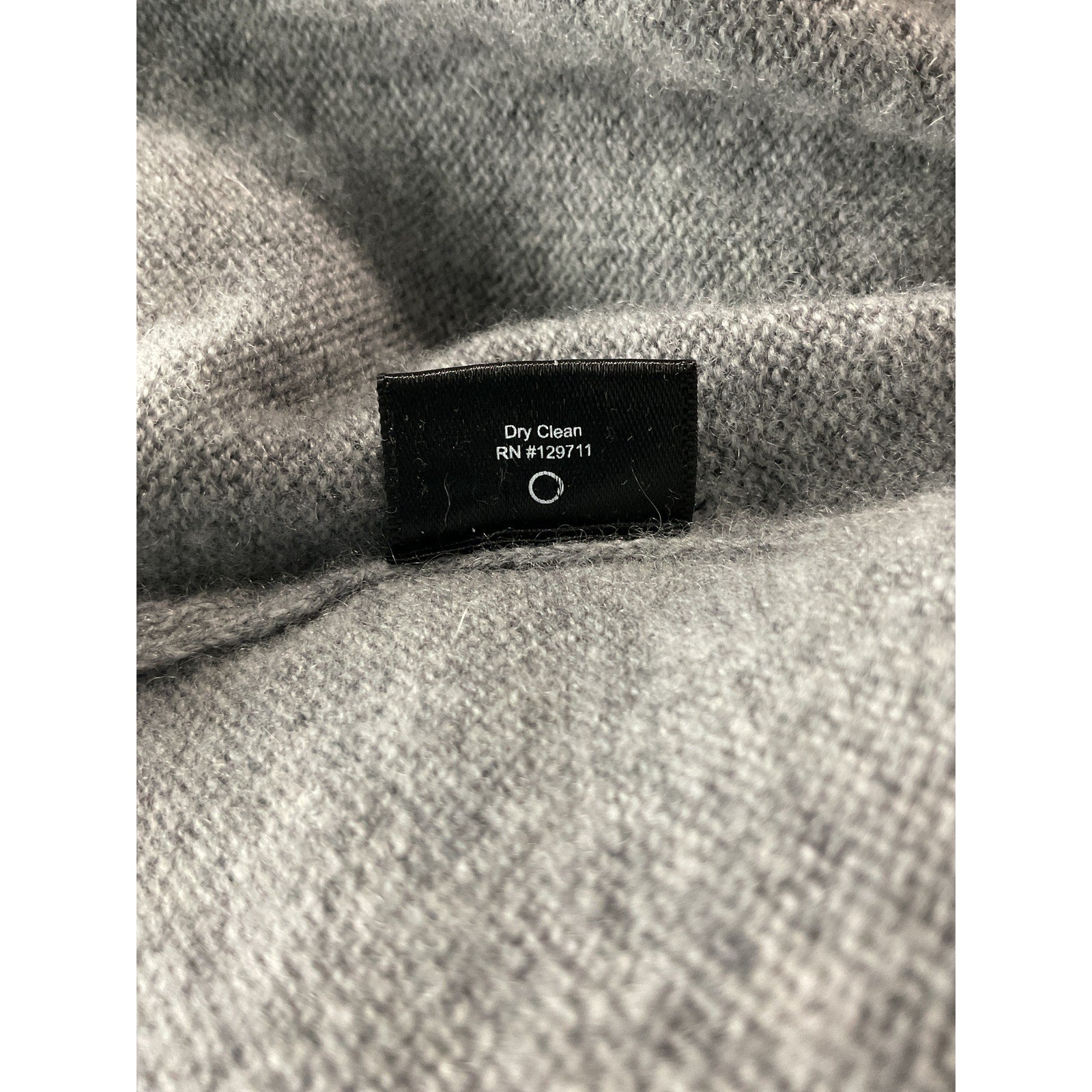 Jenni Kayne 'Flynn' Grey Cashmere Sweater Size M