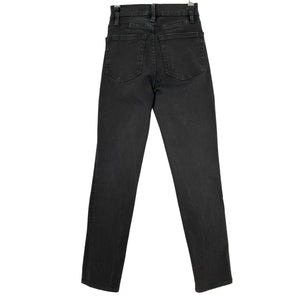 Frame Classic Black Le High Straight Denim Jeans Size 23