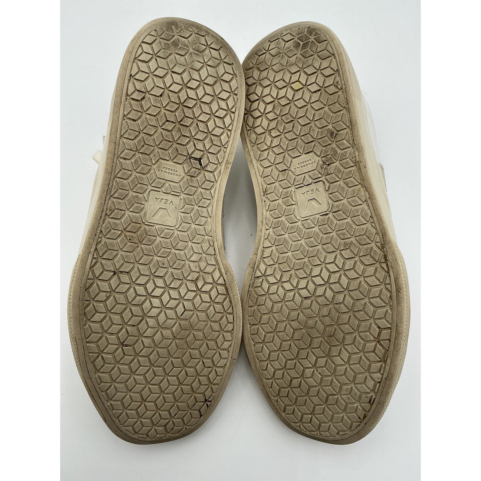 Veja 'Campo' White Rubber Sneaker Size 7