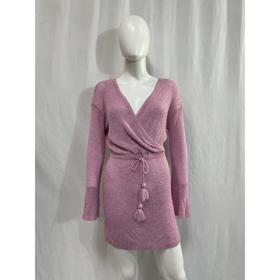 L*Space 'Topanga' Pink Acrylic Dress Size XS