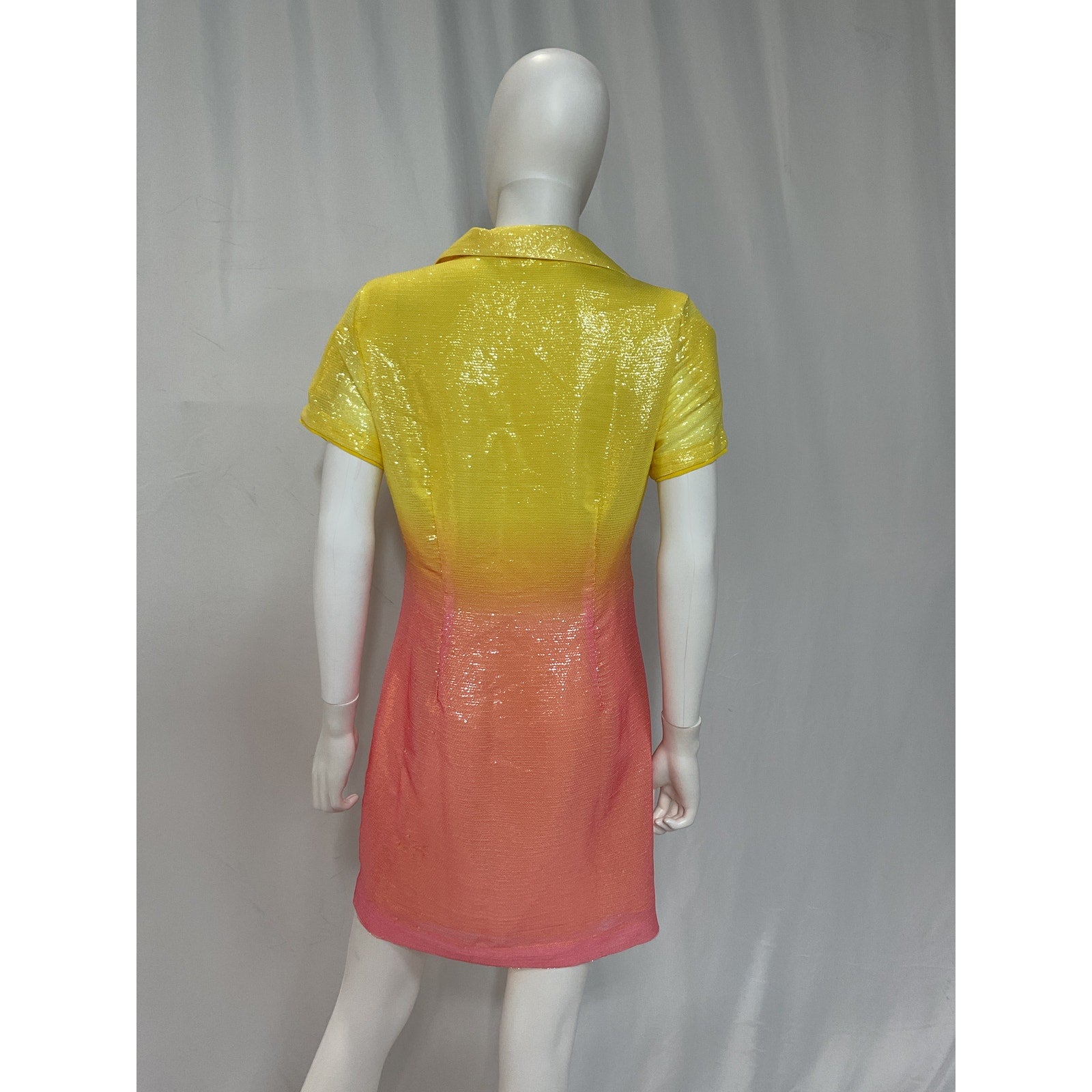 Lpa 'Jacinda' Pink Sequin Ebellished Dress Size M