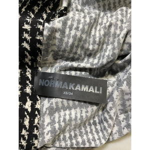 Norma Kamali 'Oversized Boyfriend Nk' Black Shirt Size XS
