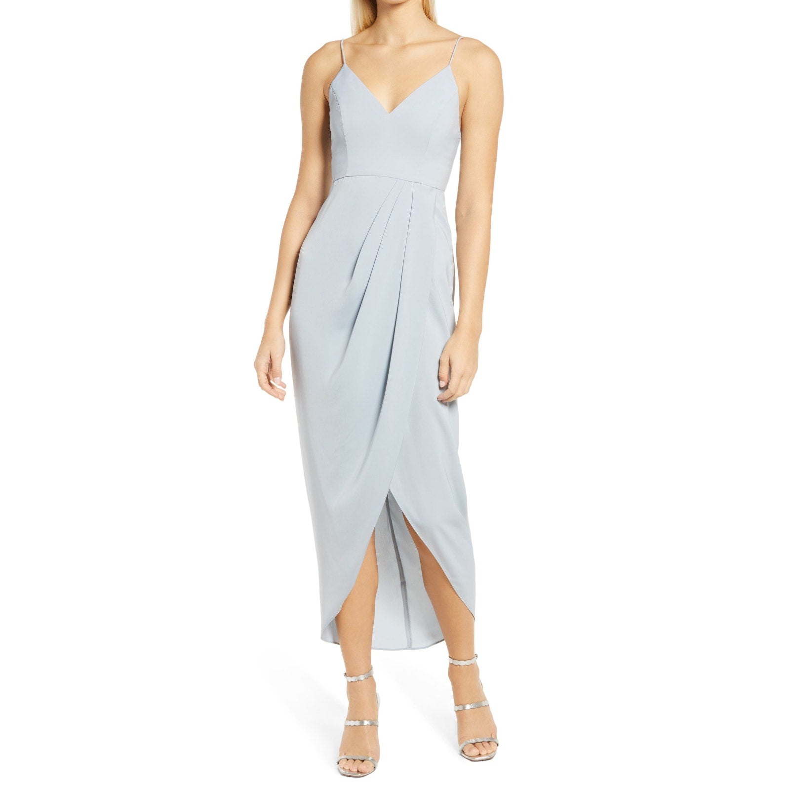 Shona Joy 'Tulip' Blue Hem Maxi Dress Size 8 - NWT