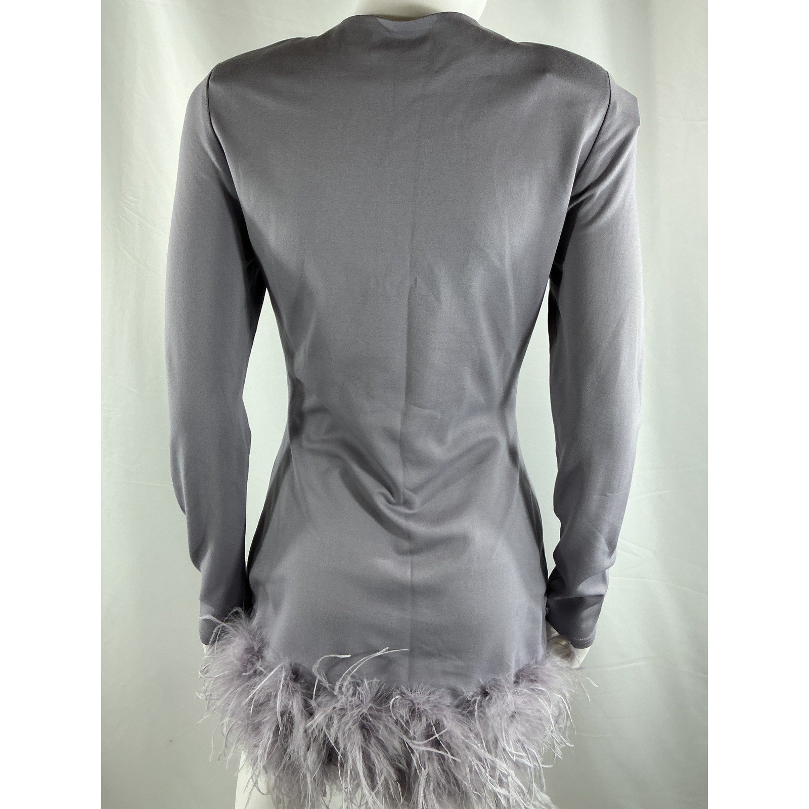 Neiman Marcus 'Lamarque' Purple Rayon Bahira Top Size S - NWT