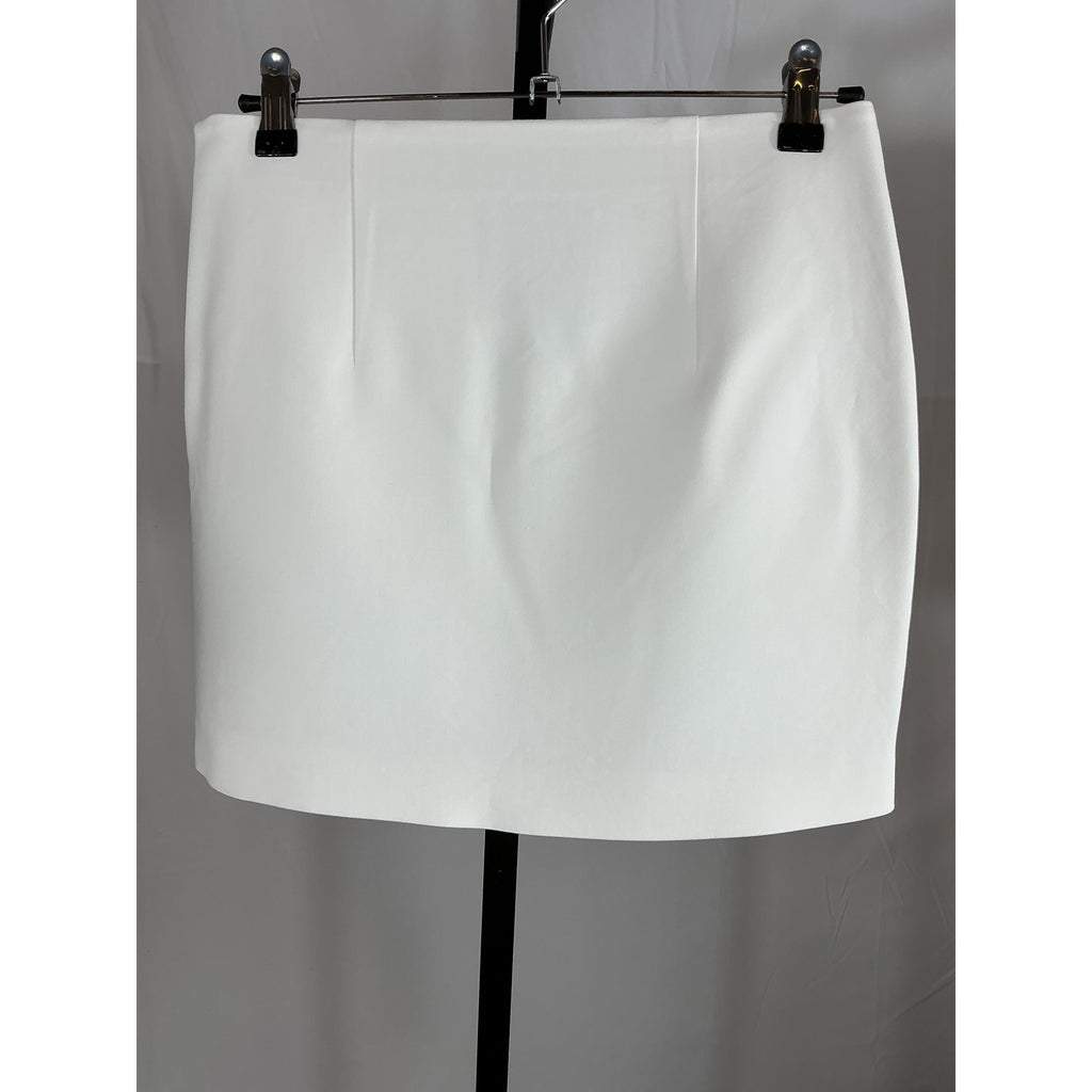 Nanushka 'Briel' Ivory Viscose Skirt Size S